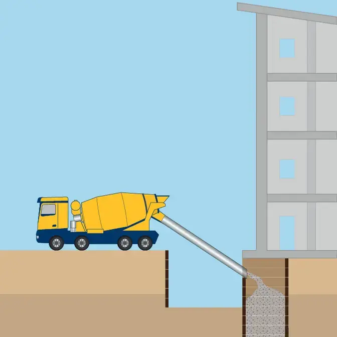 Pit underderpinning illustration