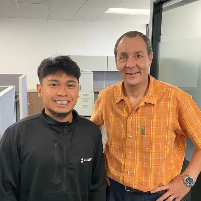 Ray and colleague