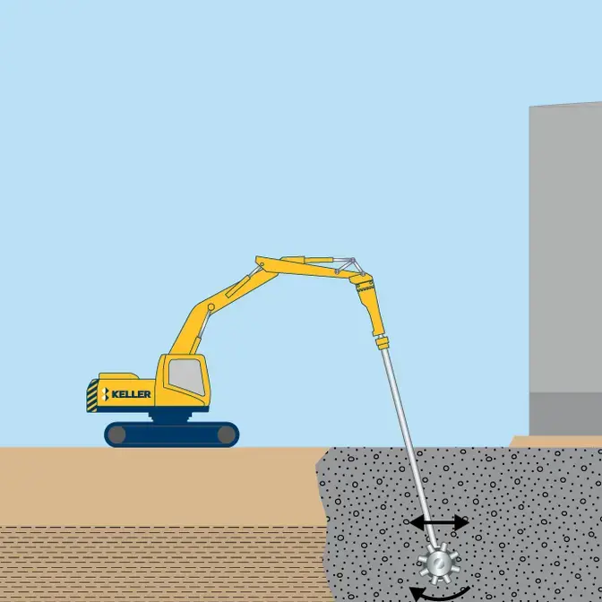 Mass soil mixing icon
