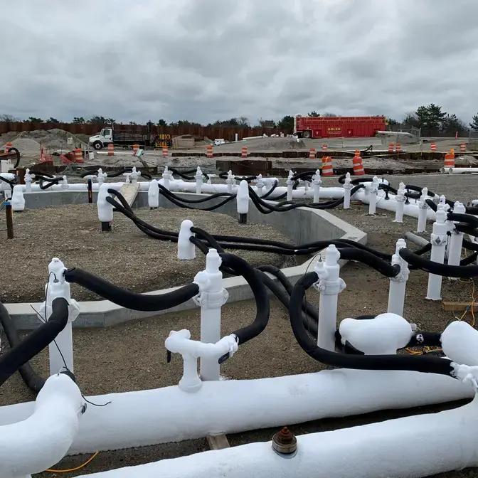 ground freezing pipes