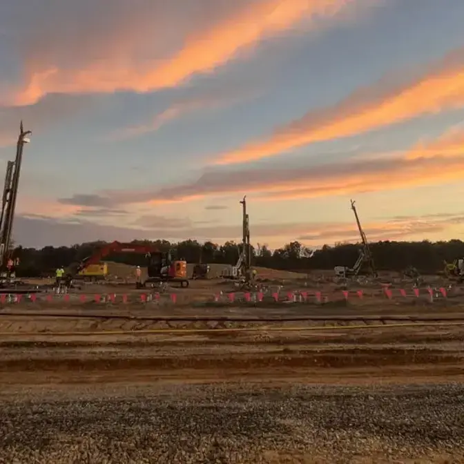 Data center job site