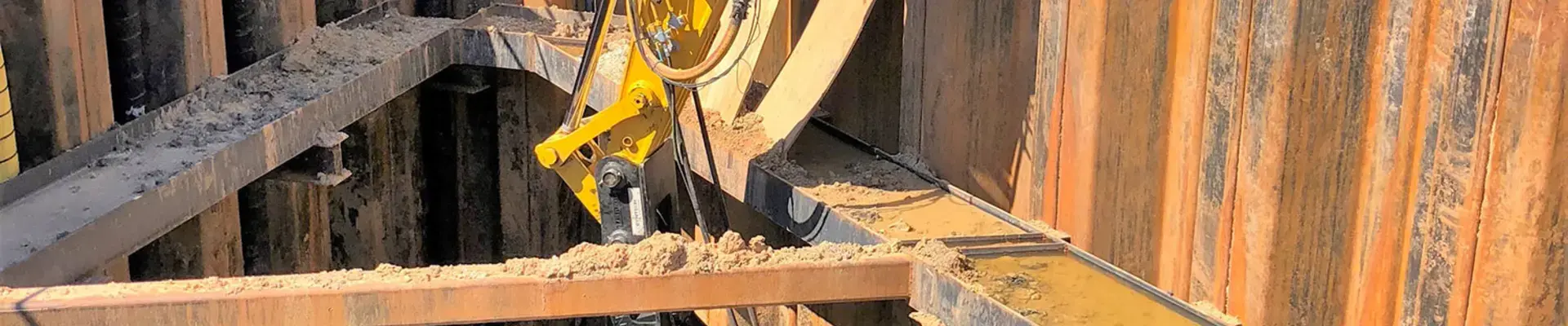 Petrochemical Sump and Pipe Support
