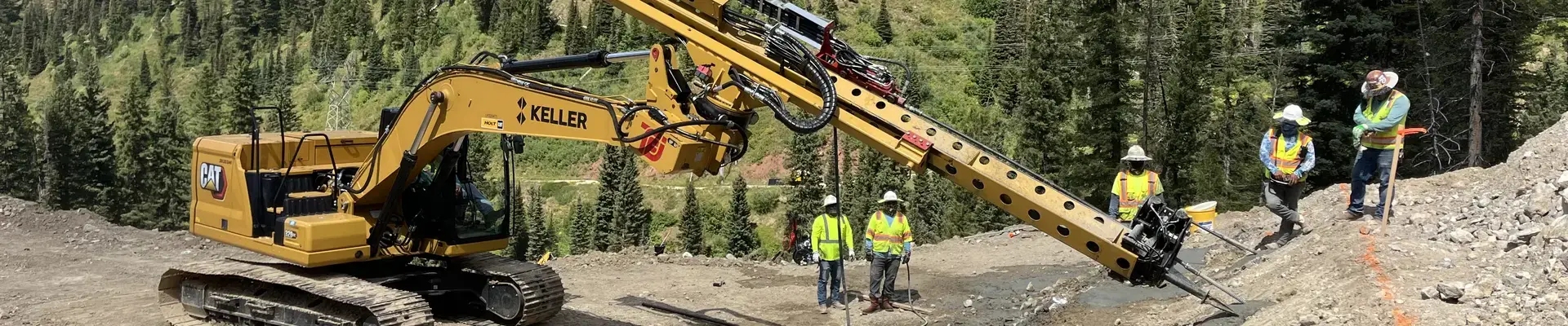 Working at Teton Pass