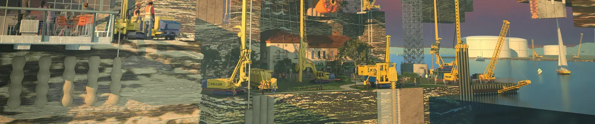 Illustration of geotechnical work