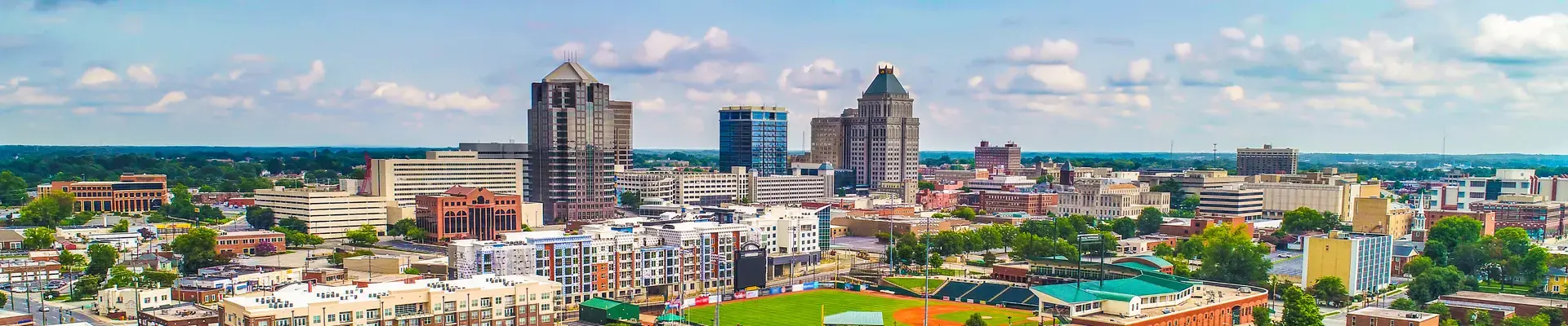 Aerial of Greensboro