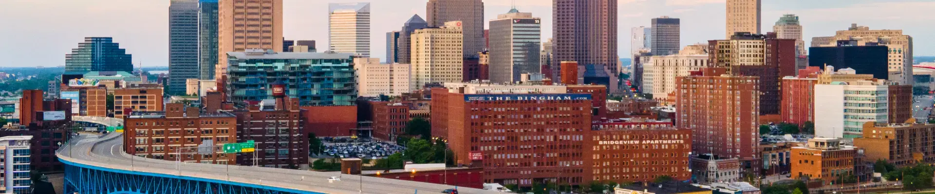 Aerial of Cleveland
