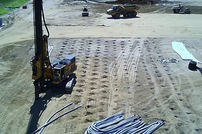 Walmart SuperCenter earthquake drains