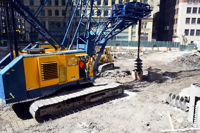 200 North Michigan Avenue drilled shafts