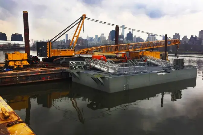 Astoria Ferry Landing in Hallets Cove