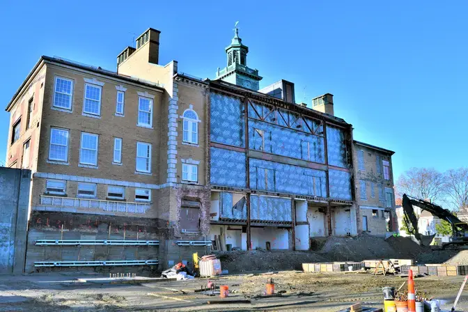 Historic Public School underpinning