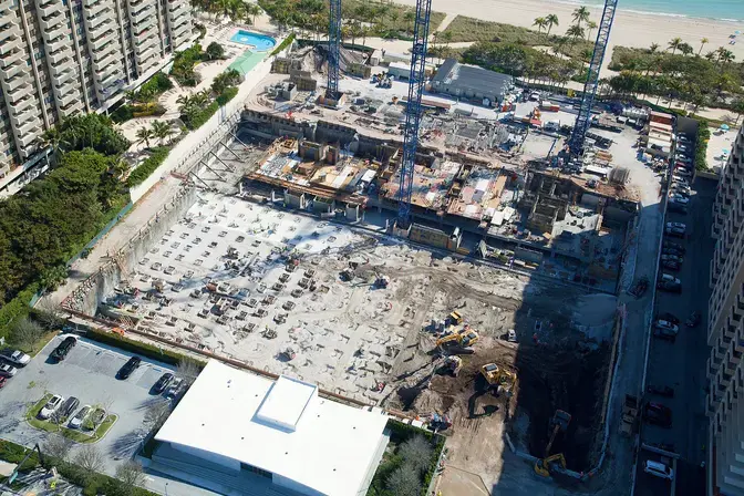 Oceana Bal Harbour aerial
