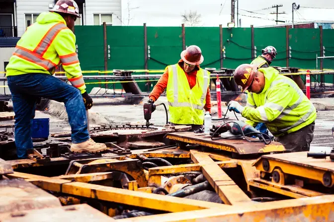 Sound Transit Northgate Link Extension crew