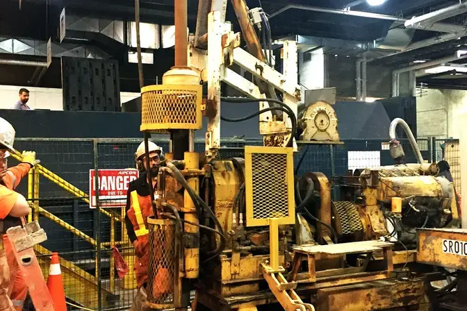 Installing drilled shafts