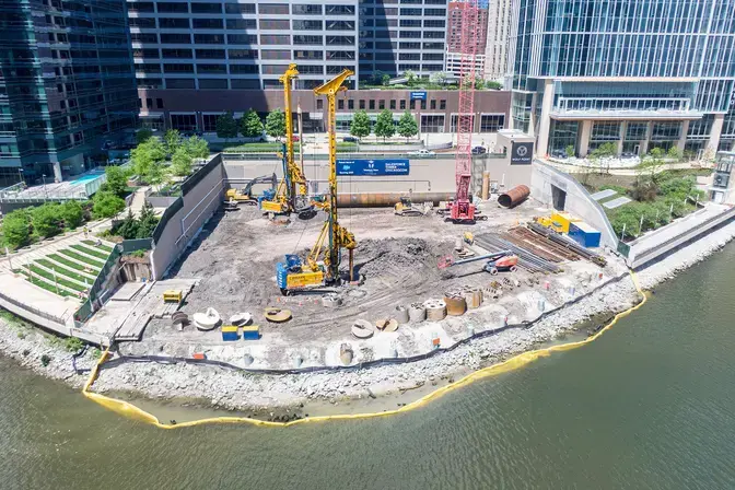 Wolf Point South aerial
