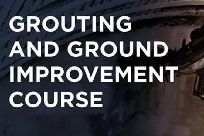 grouting and ground improvement course