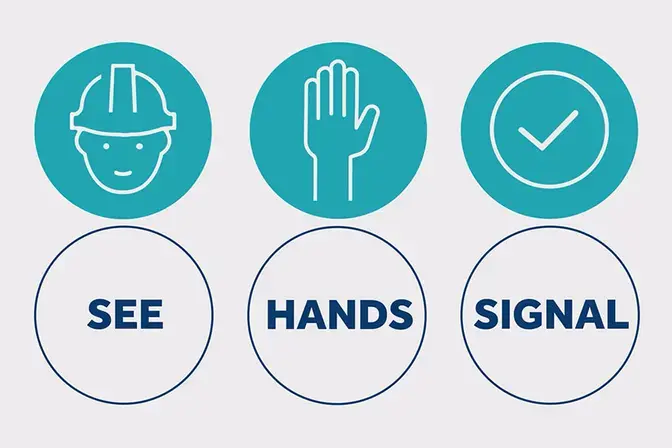 See Hands Signal