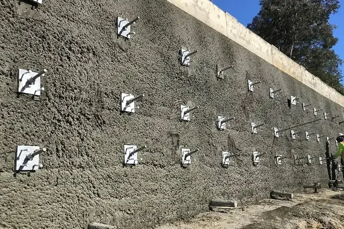 soil nail wall