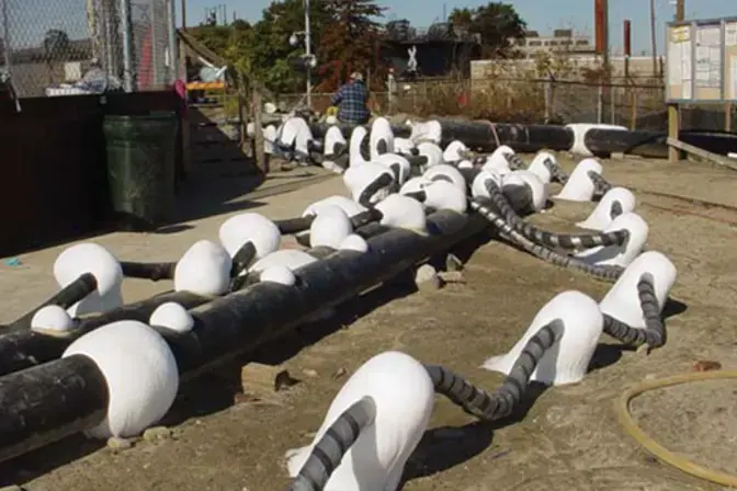 Ground freezing pipes
