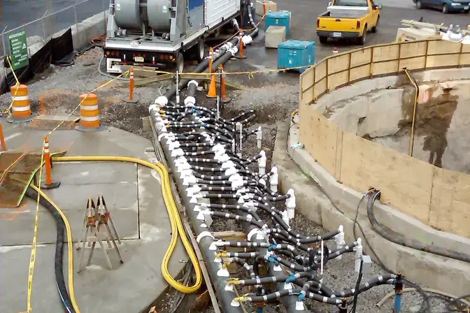 ground freezing system