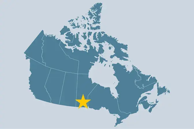 Map of Canada