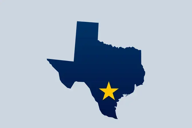 Map of Texas