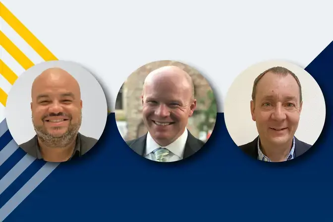 Headshots of Jose, Justin, and Ray