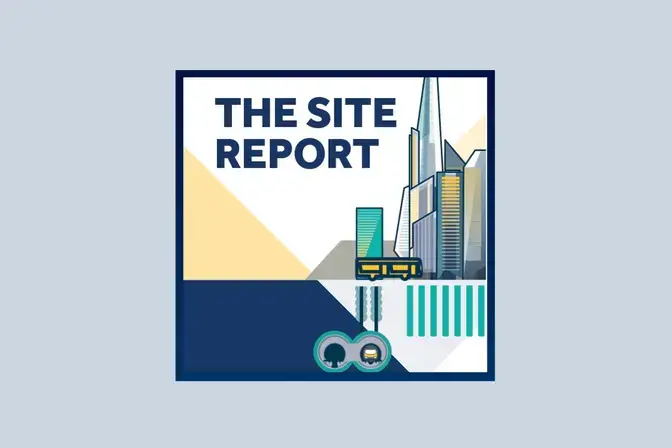 The site report thumbnail
