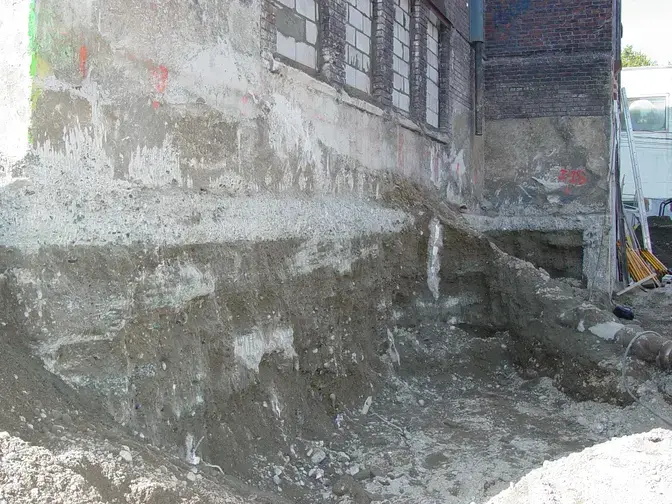 Northwest School excavation
