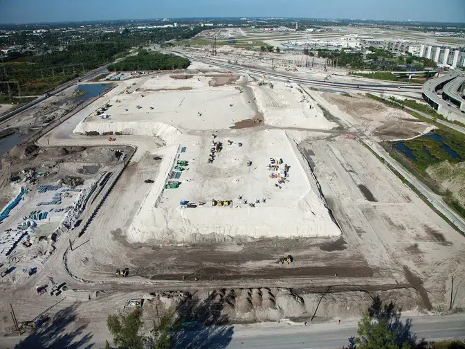 Fort Lauderdale Airport aerial