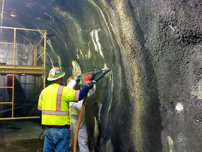 Tunnel Maintenance Contract grouting