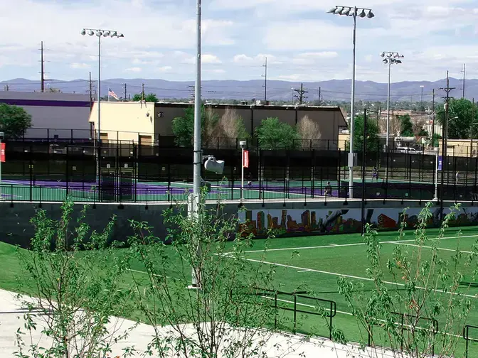 MSU Regency Athletic Complex completed tennis courts