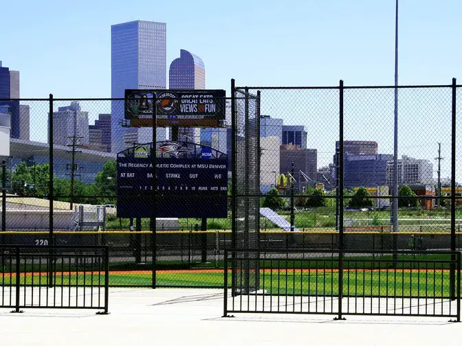 MSU Regency Athletic Complex completed baseball field
