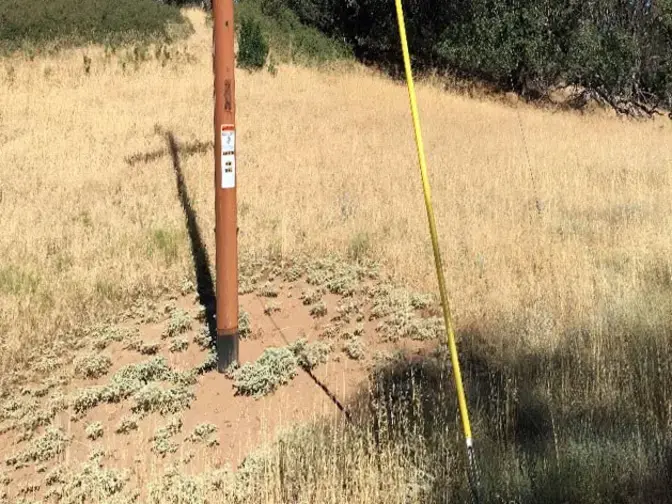 Volcan Mountain Transmission Poles
