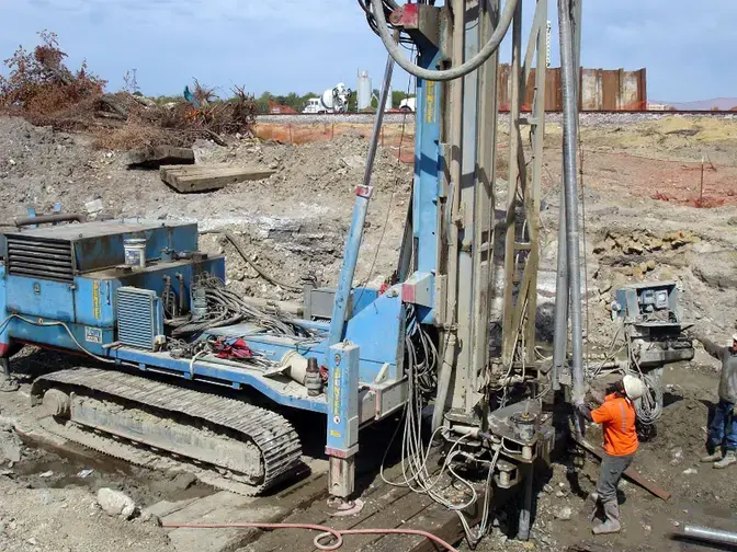 Missouri State Route 249 Interchange micropiles