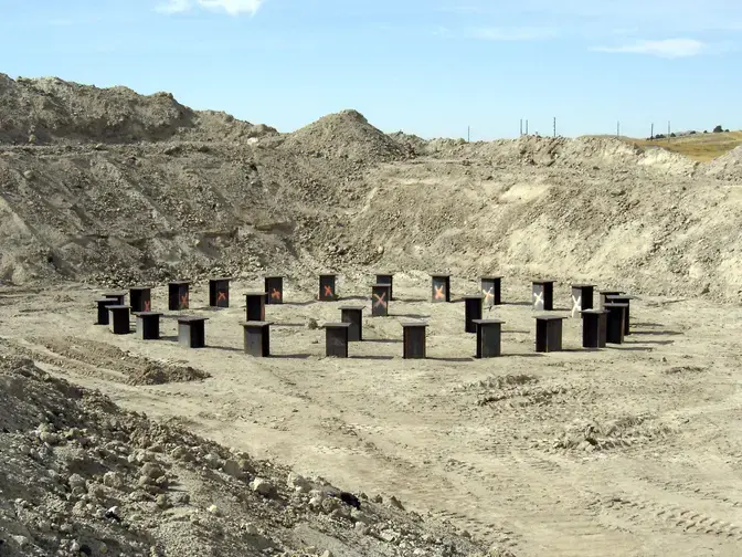 Rolling Hills Wind Farm driven piles