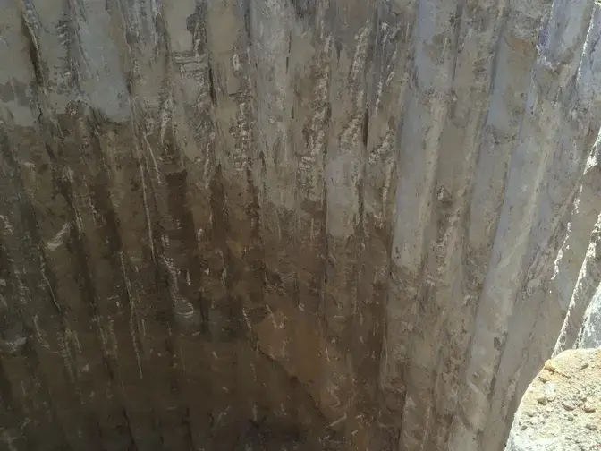 Tunnel Boring Machine Rescue Shaft secant piles