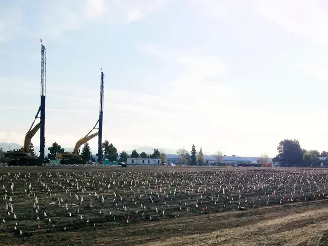 Wicks drains installed at Port of Oakland