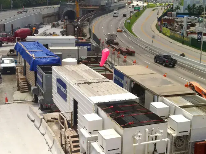 mobile refrigeration plants