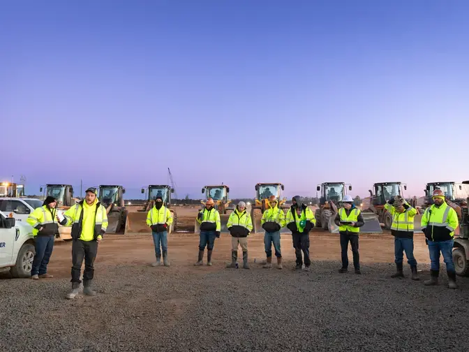 Group of employees