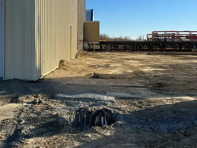 Site hole