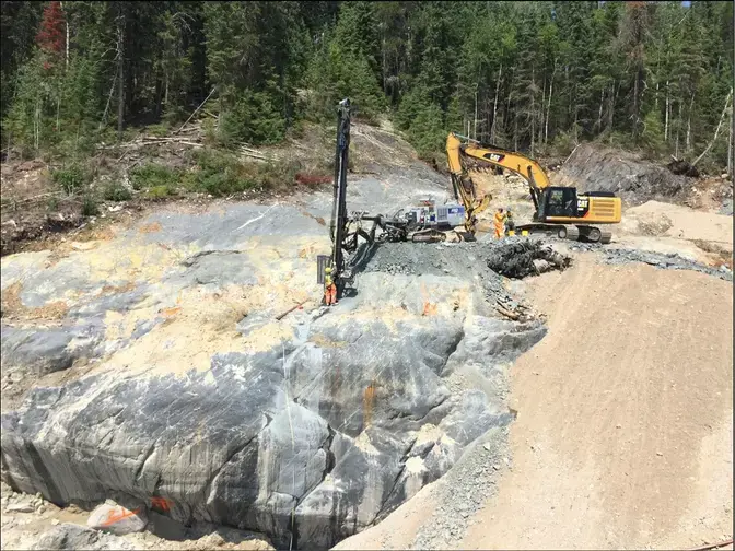Delivering the grout curtain