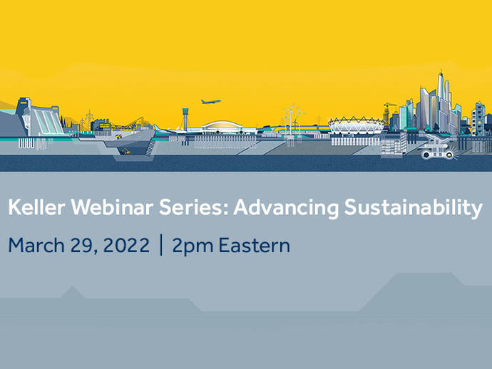 Keller Webinar Series: Advancing Sustainability