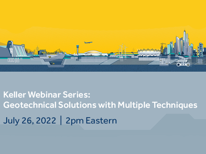 Keller Webinar Series: Geotechnical Solutions with Multiple Techniques 