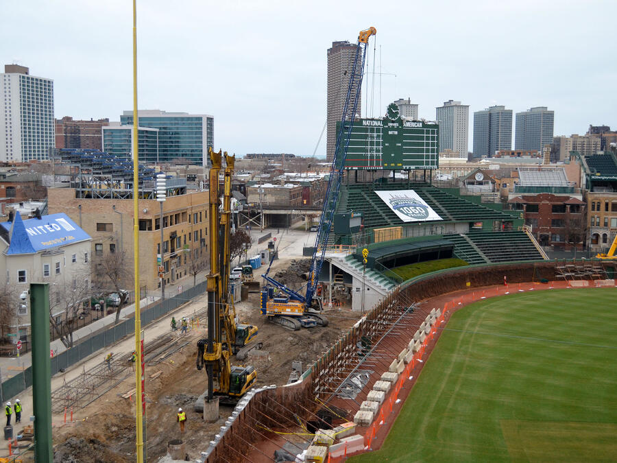 Wrigley Field Bleacher Expansion