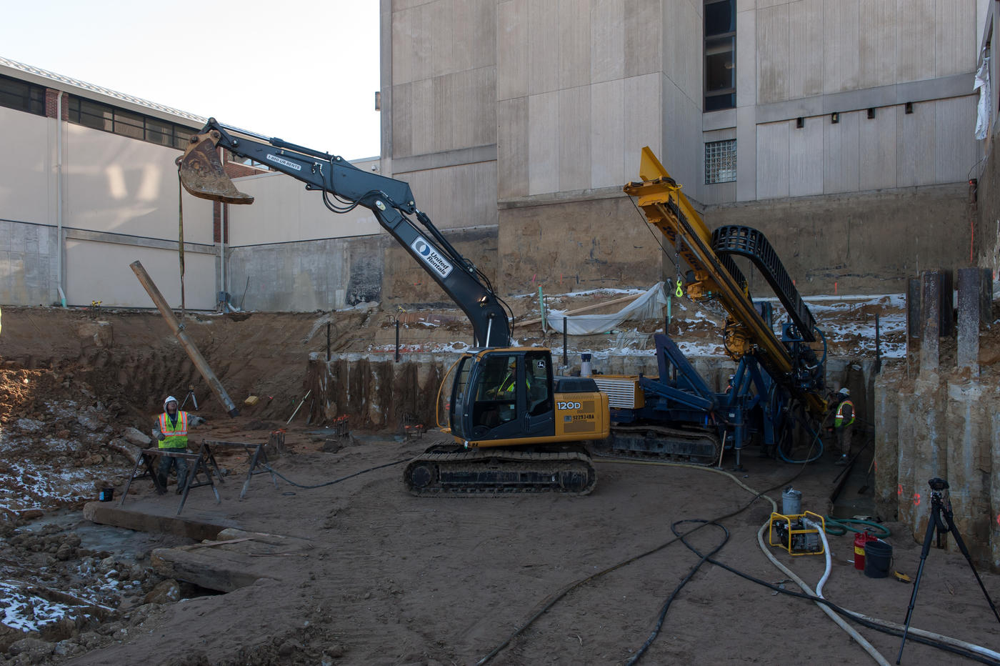 Blessing Hospital ground anchors