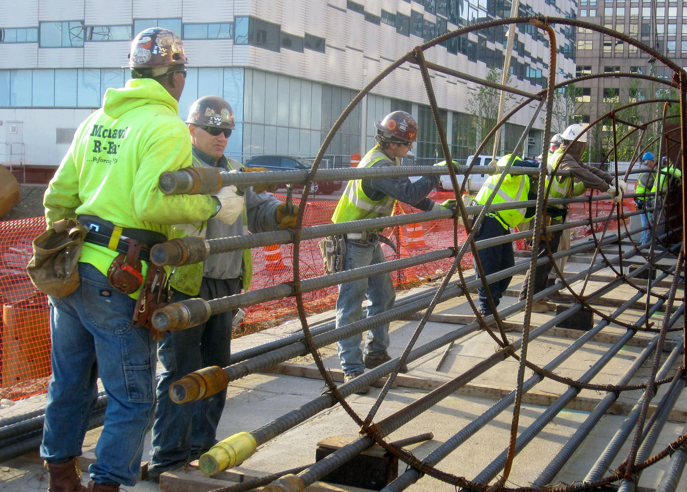 Cleveland Convention Center and Hotel drilled shaft casing