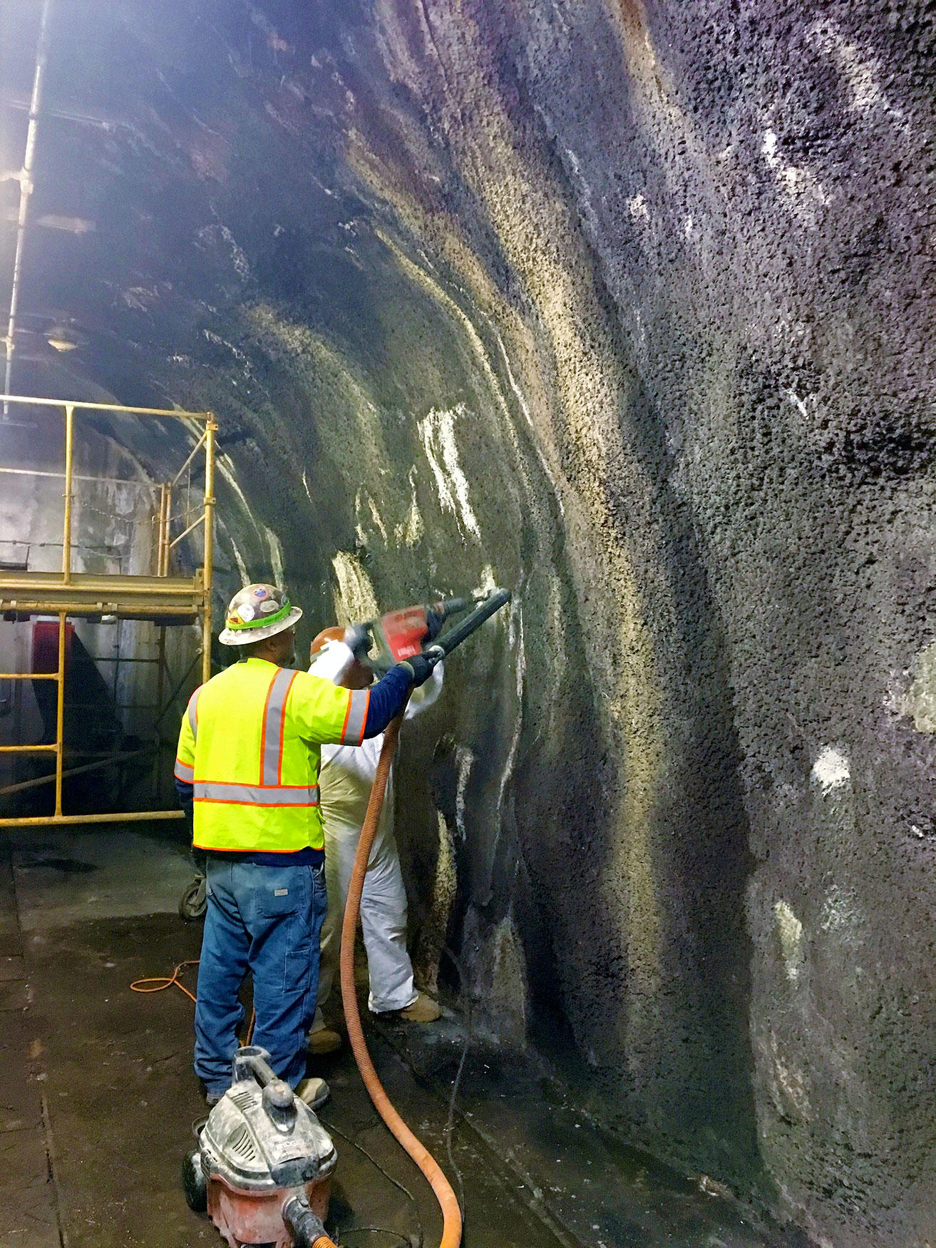 Tunnel Maintenance Contract grouting