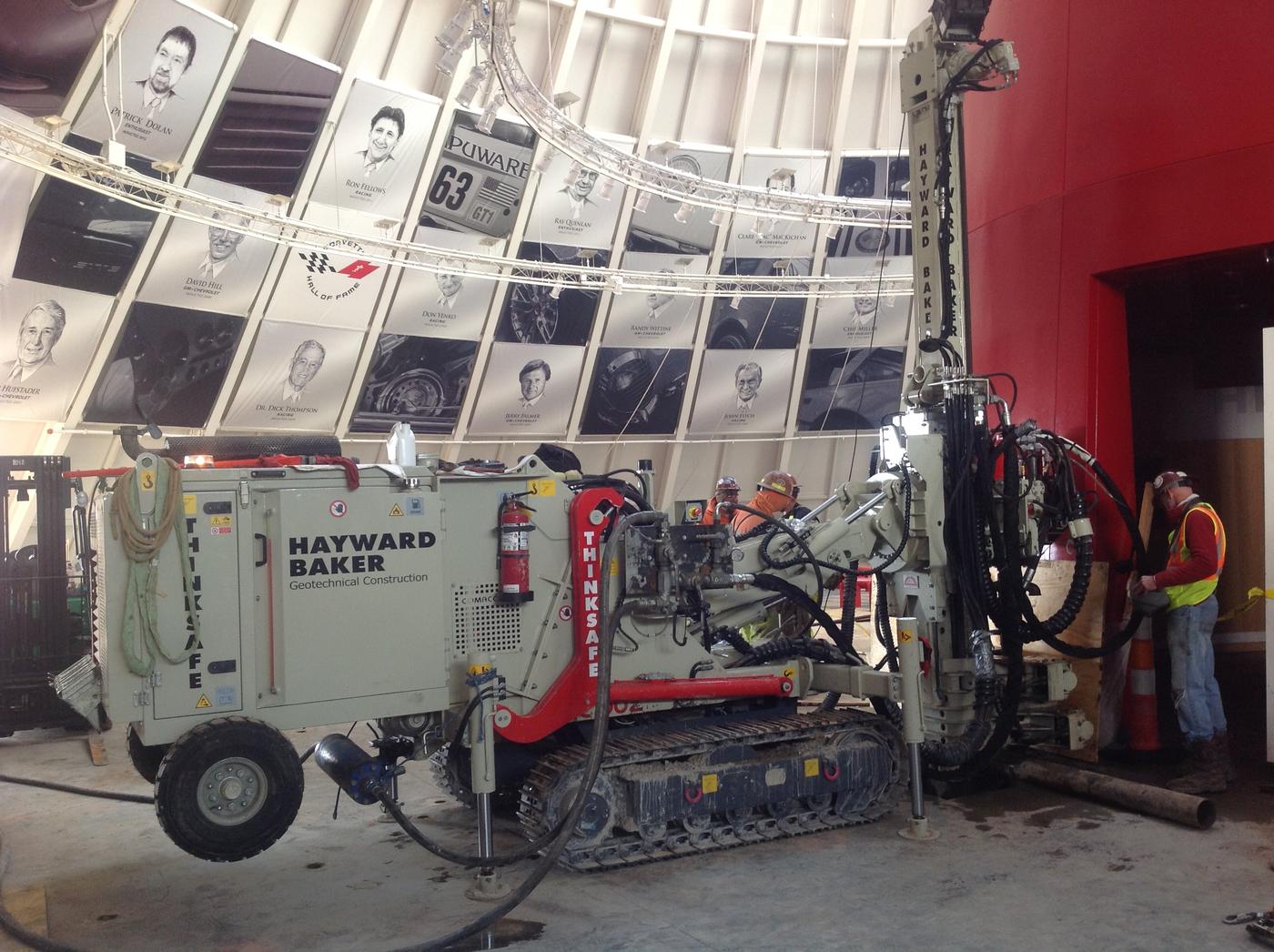 National Corvette Museum Sinkhole micropiles