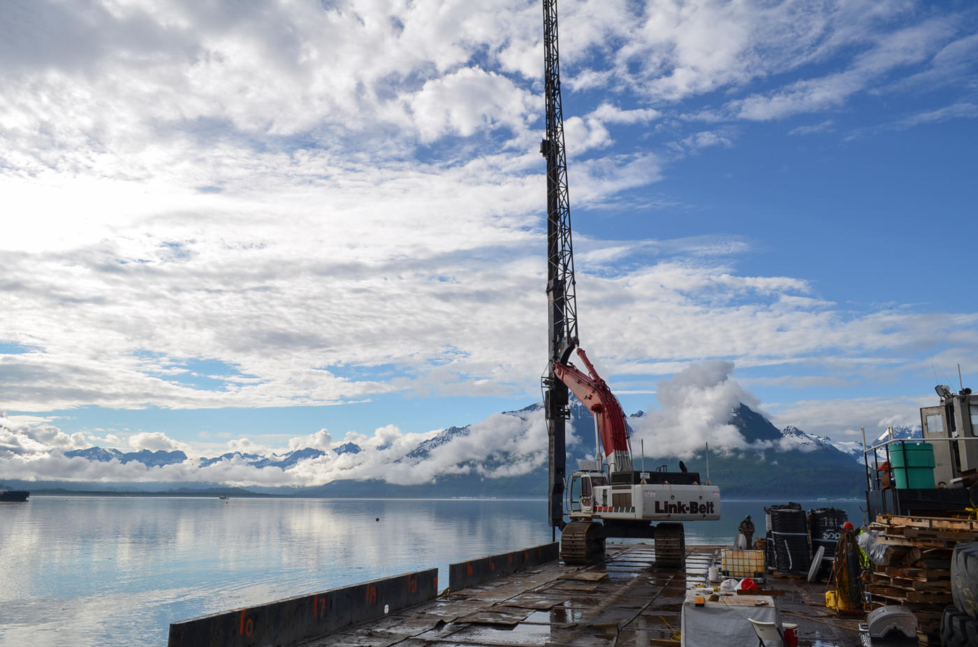 Valdez Navigational Improvements wick drains