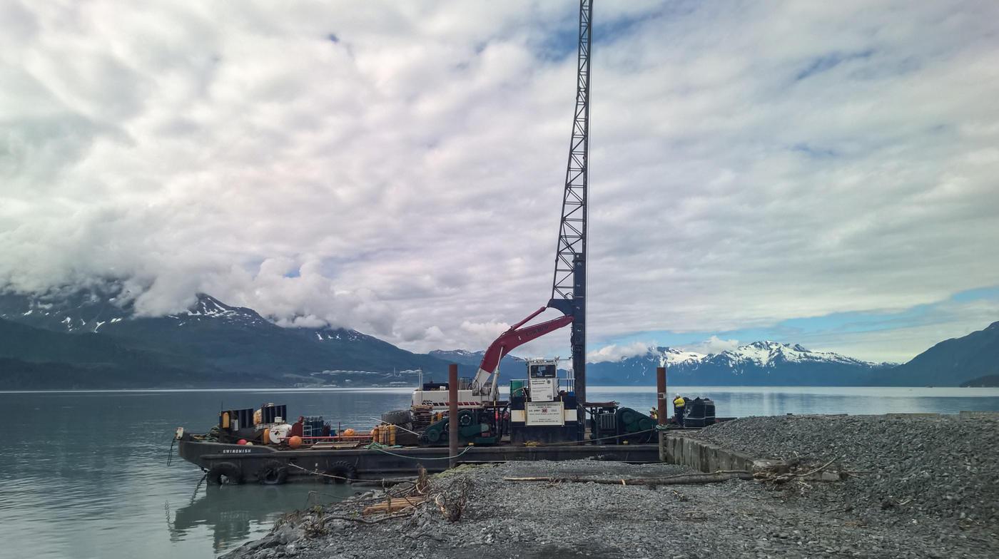 Valdez Navigational Improvements wick drains